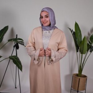 NORMAR Nolana Ramadan Abaya Paige/Gray