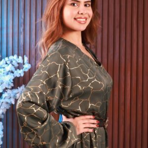 Nolana Green Basic Dress